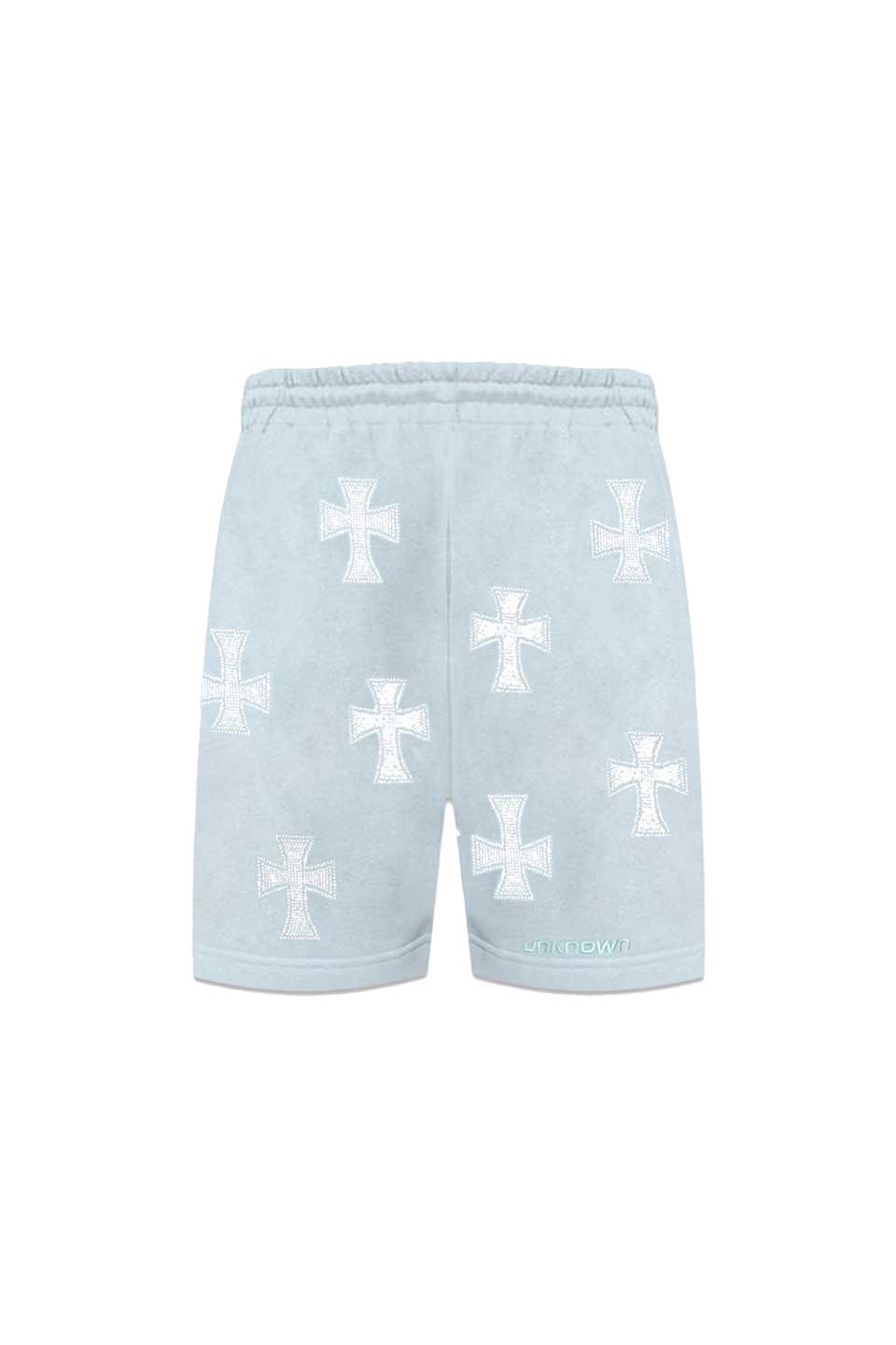 Baby Blue Rhinestone Shorts Ss / Unknown