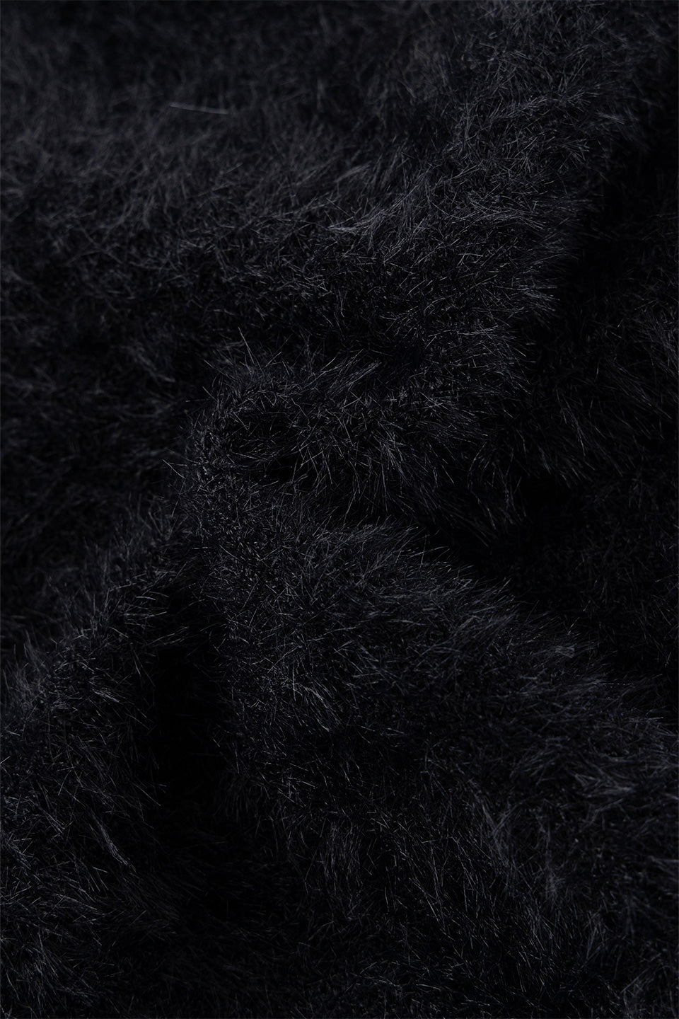 Baby Cross Cropped Mohair Knit Women'S