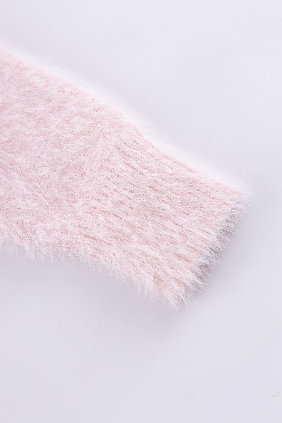 Baby Cross Cropped Mohair Knit Women'S