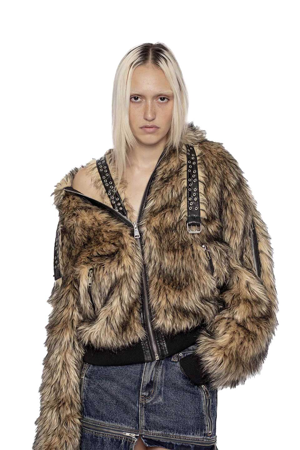 Black Fur Bomber
