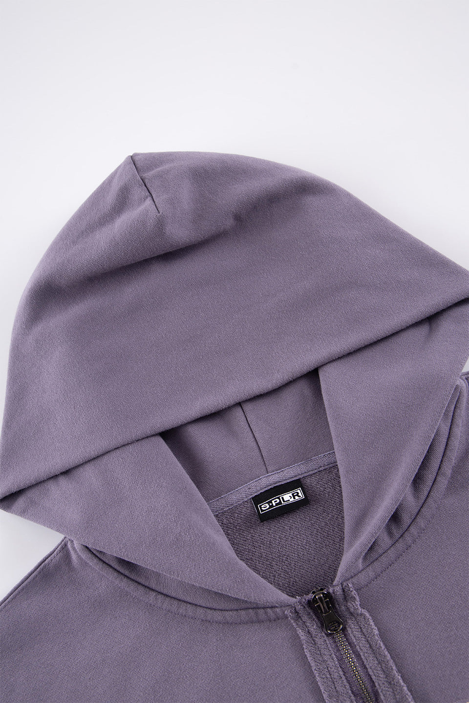Brain Toast Vintage Wash Zip Hoodie