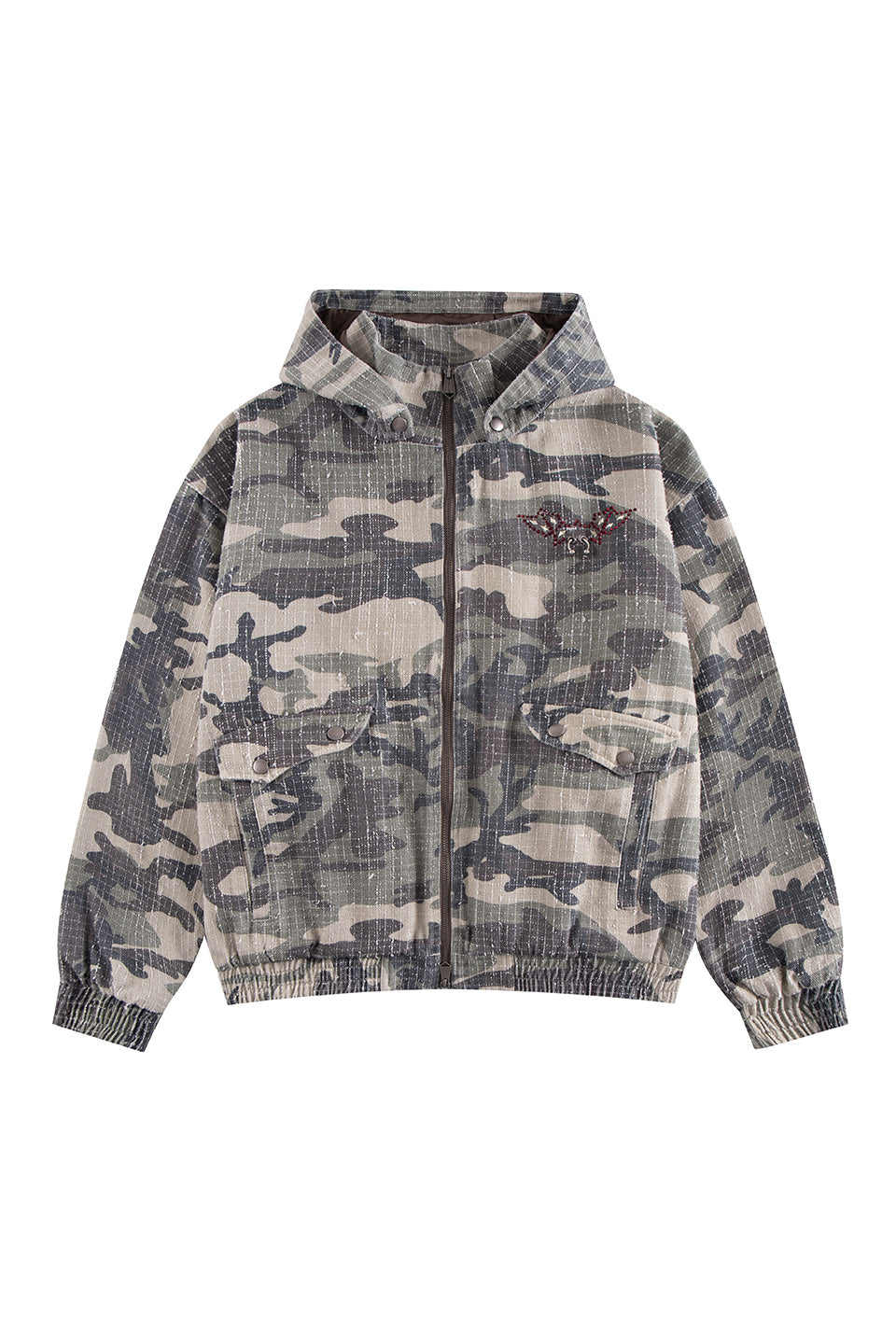 【予約商品】Camouflage Hooded Blouson【10月下旬お届け】