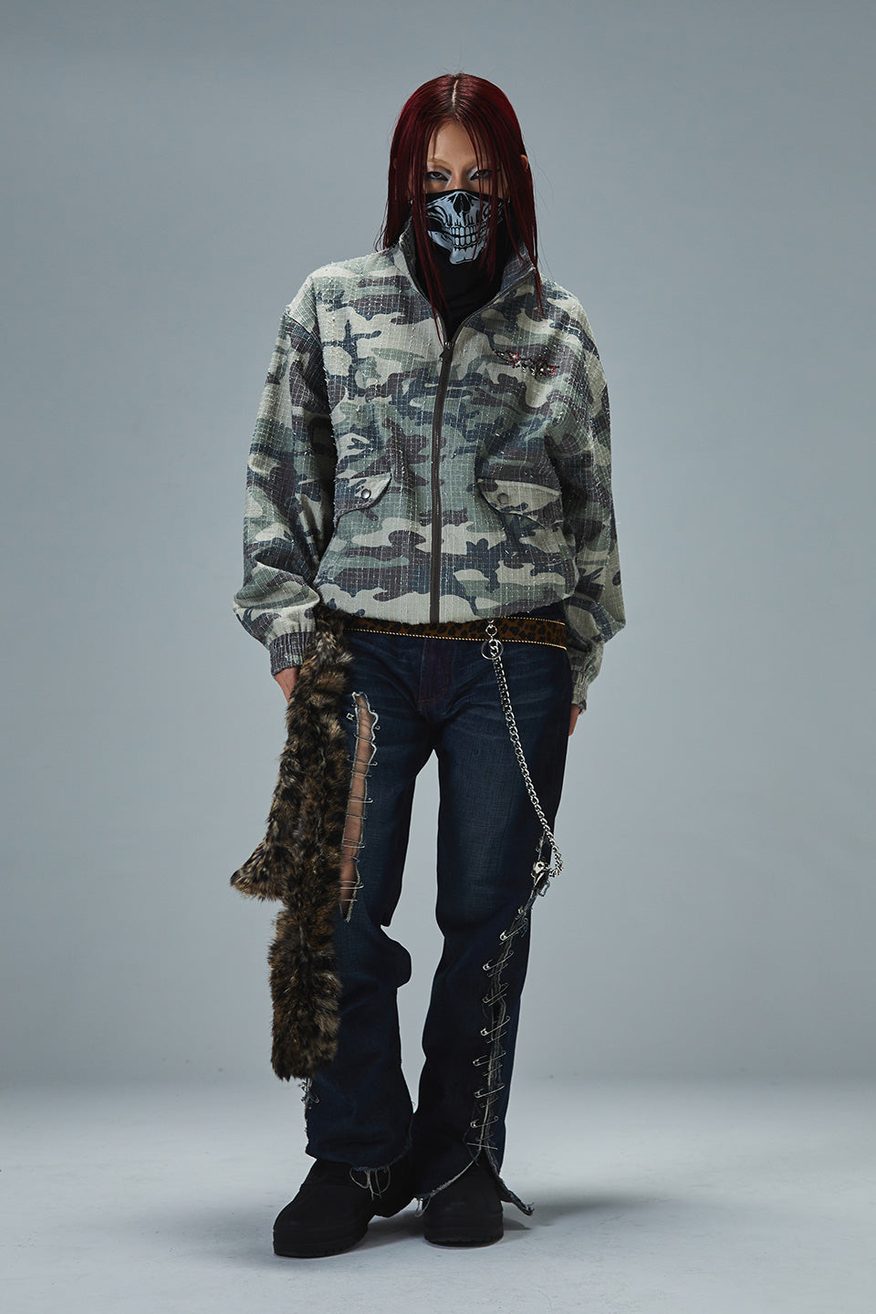 【予約商品】Camouflage Hooded Blouson【10月下旬お届け】