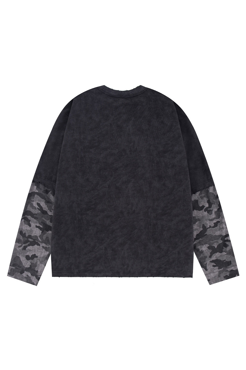 【予約商品】Camouflage Layered Long Sleeve Tee【8月下旬お届け】