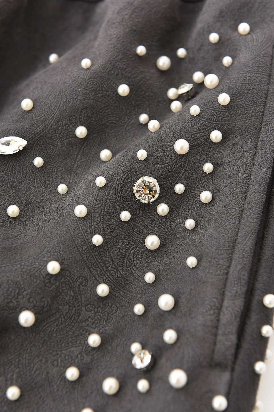 Cashew Flower Texturepearl Sweat Pants