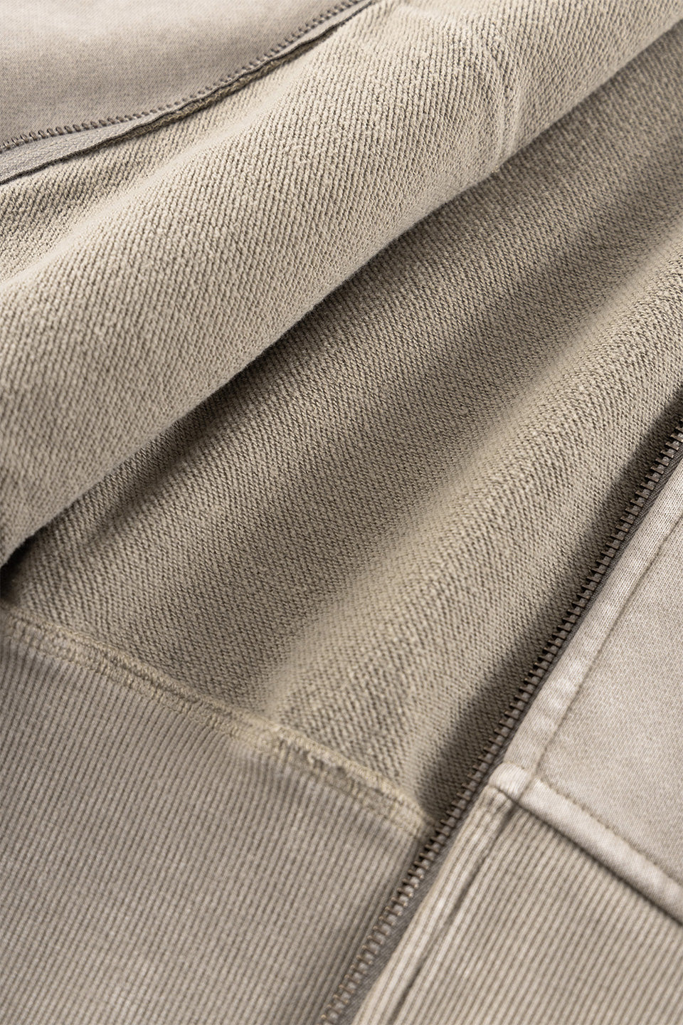 Chemical Dye Zip Hoodie