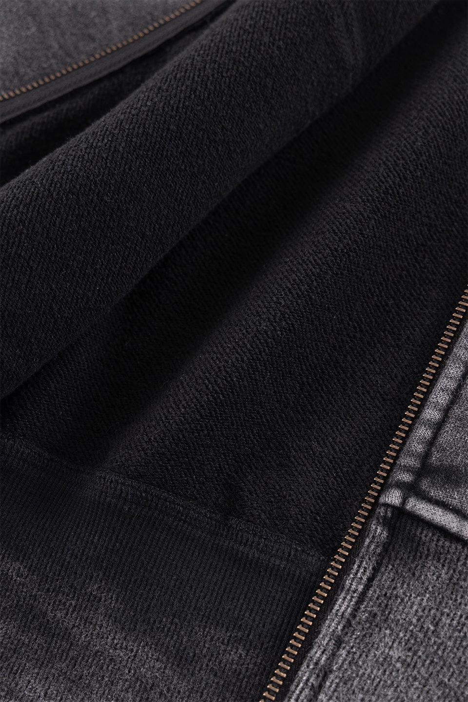 Chemical Dye Zip Hoodie