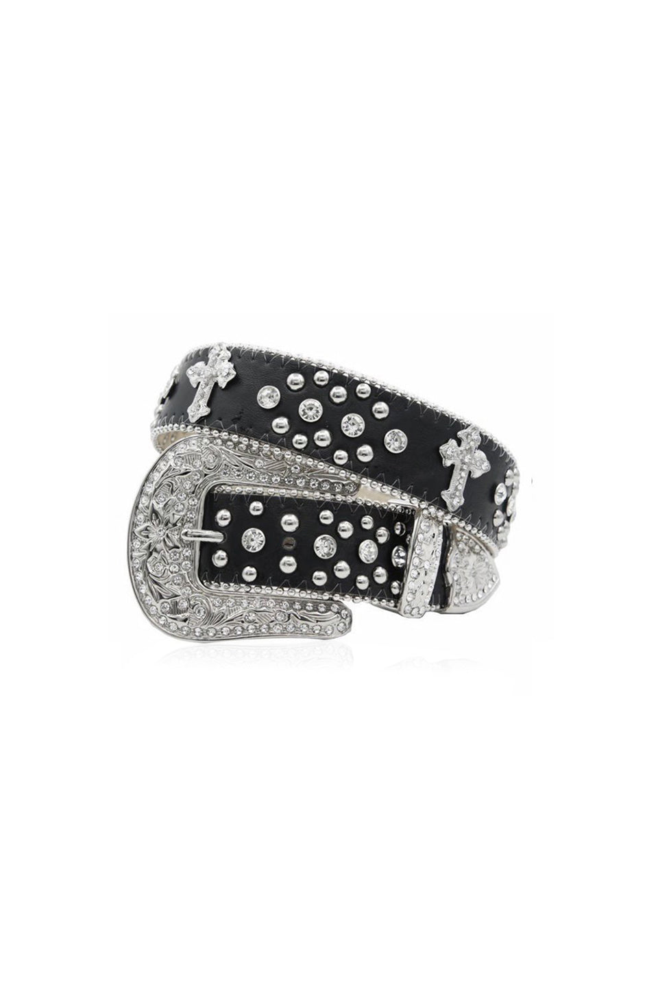 Clystal Cross Belt