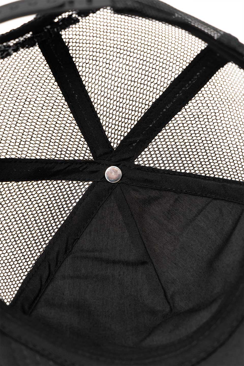【決済専用】Cross Leather Patch Mesh Cap