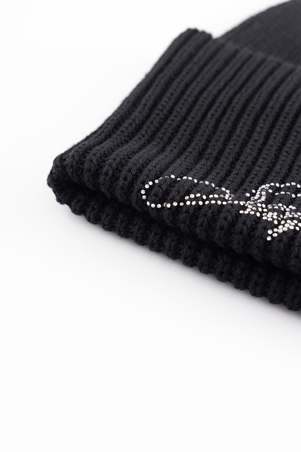 Cross Rhinestone Bbalaclava Beanie