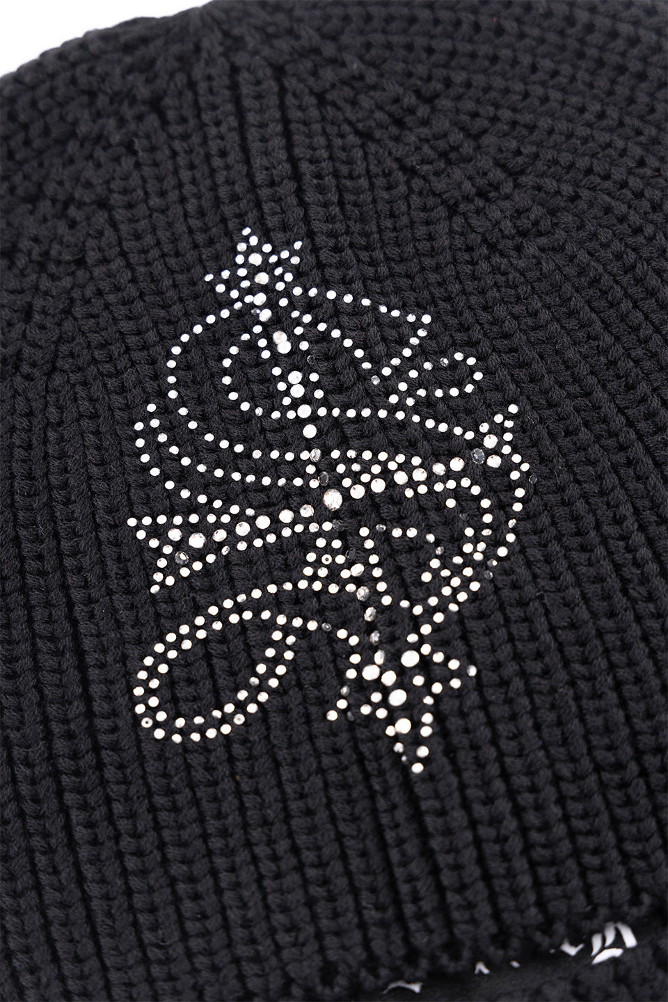Cross Rhinestone Bbalaclava Beanie