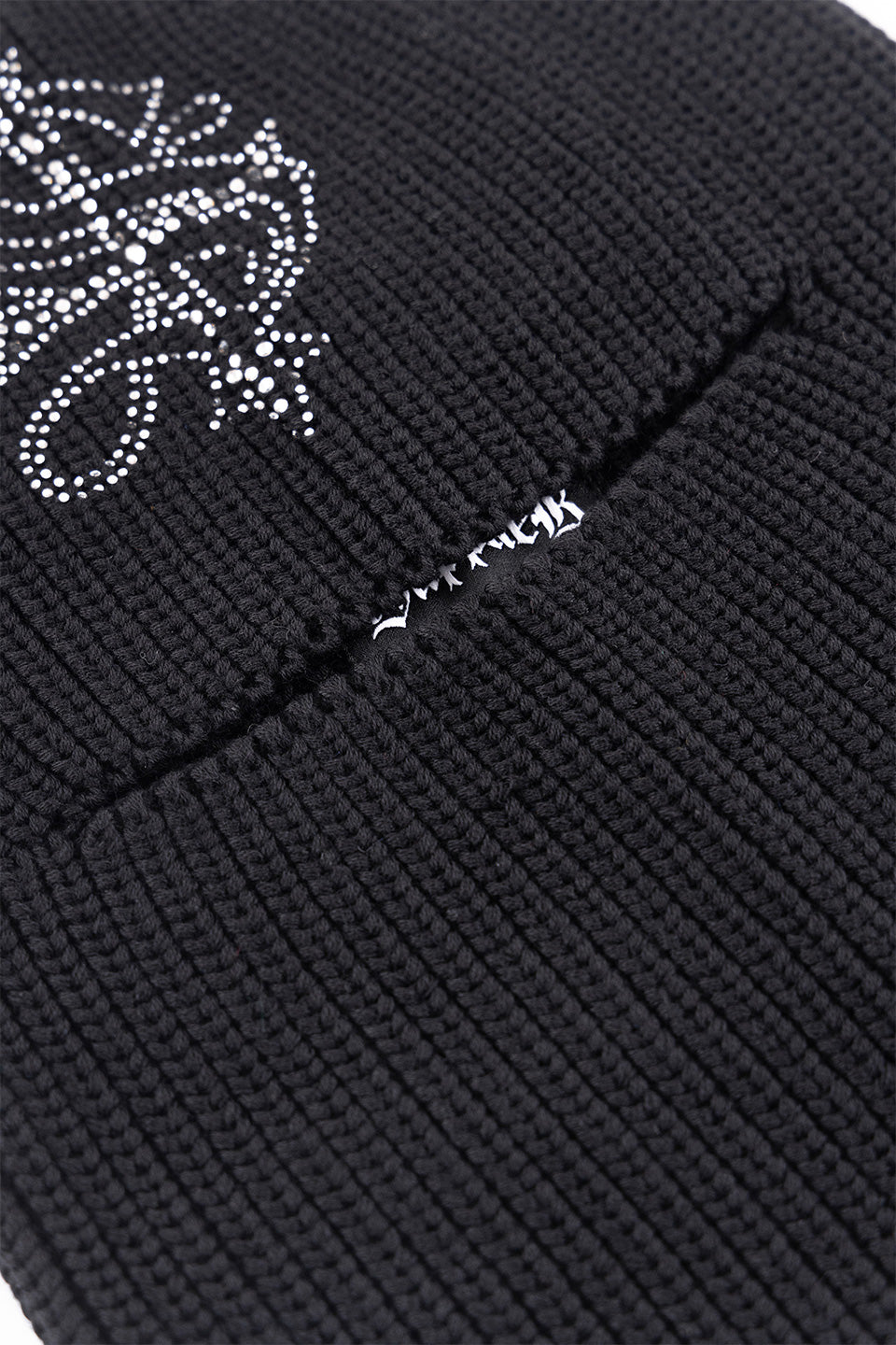 Cross Rhinestone Bbalaclava Beanie