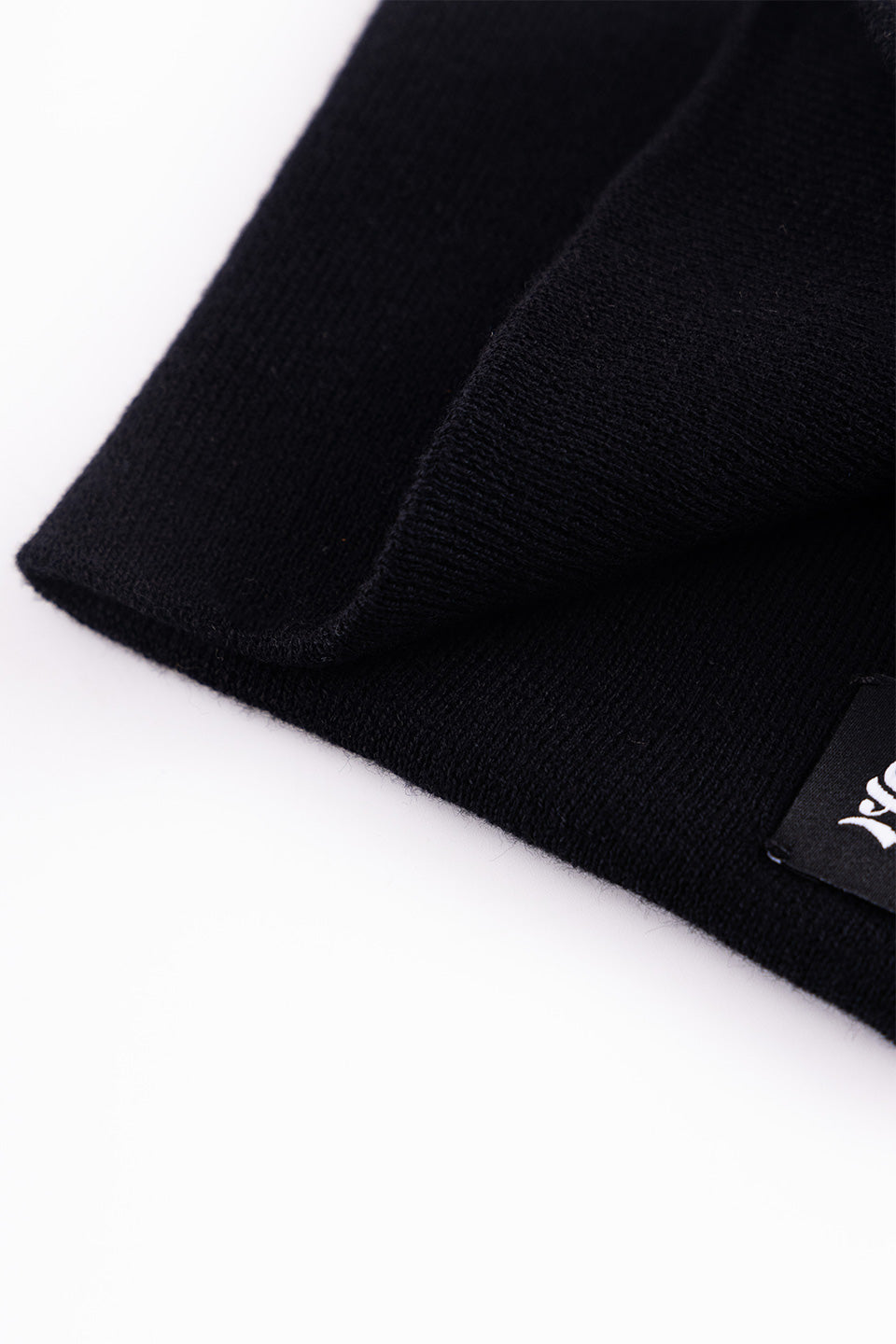 Cross Studs Long Beanie