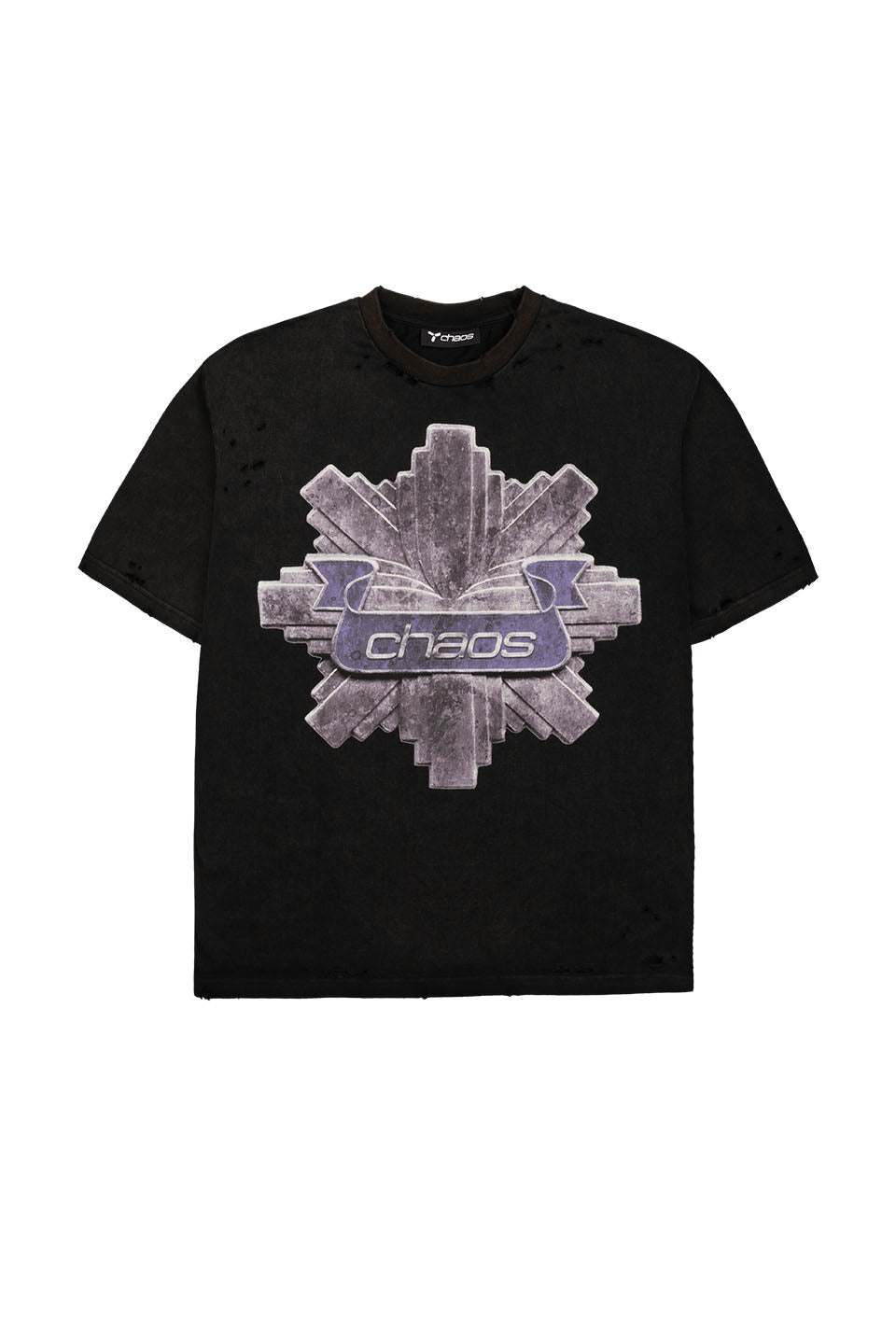 Distressed Badge T-Shirt