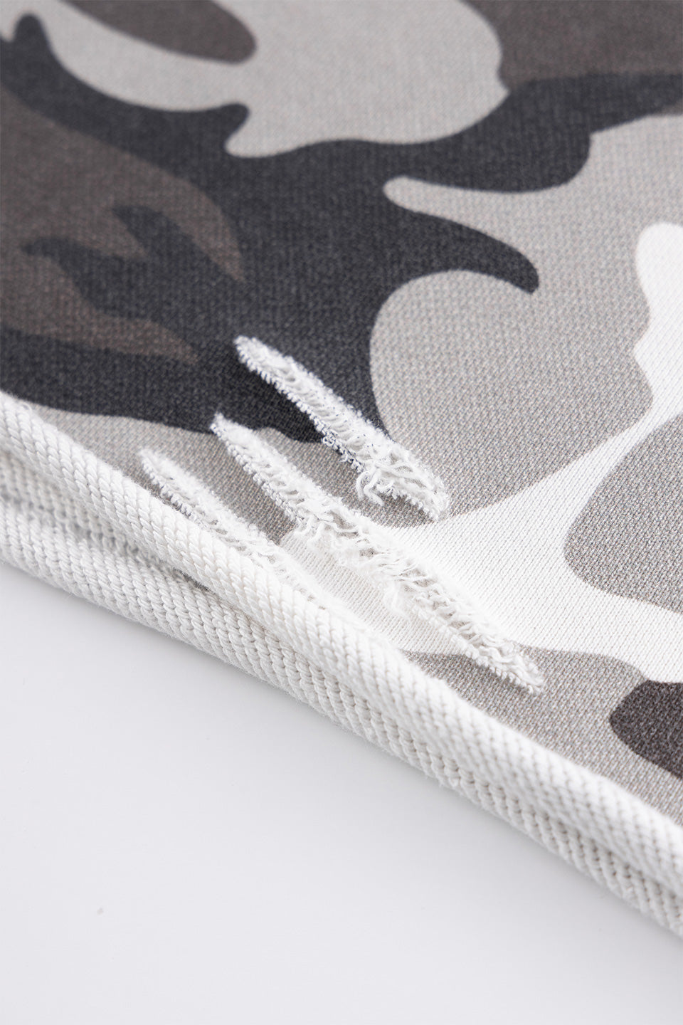 Camouflage Baggy Sweat Shorts