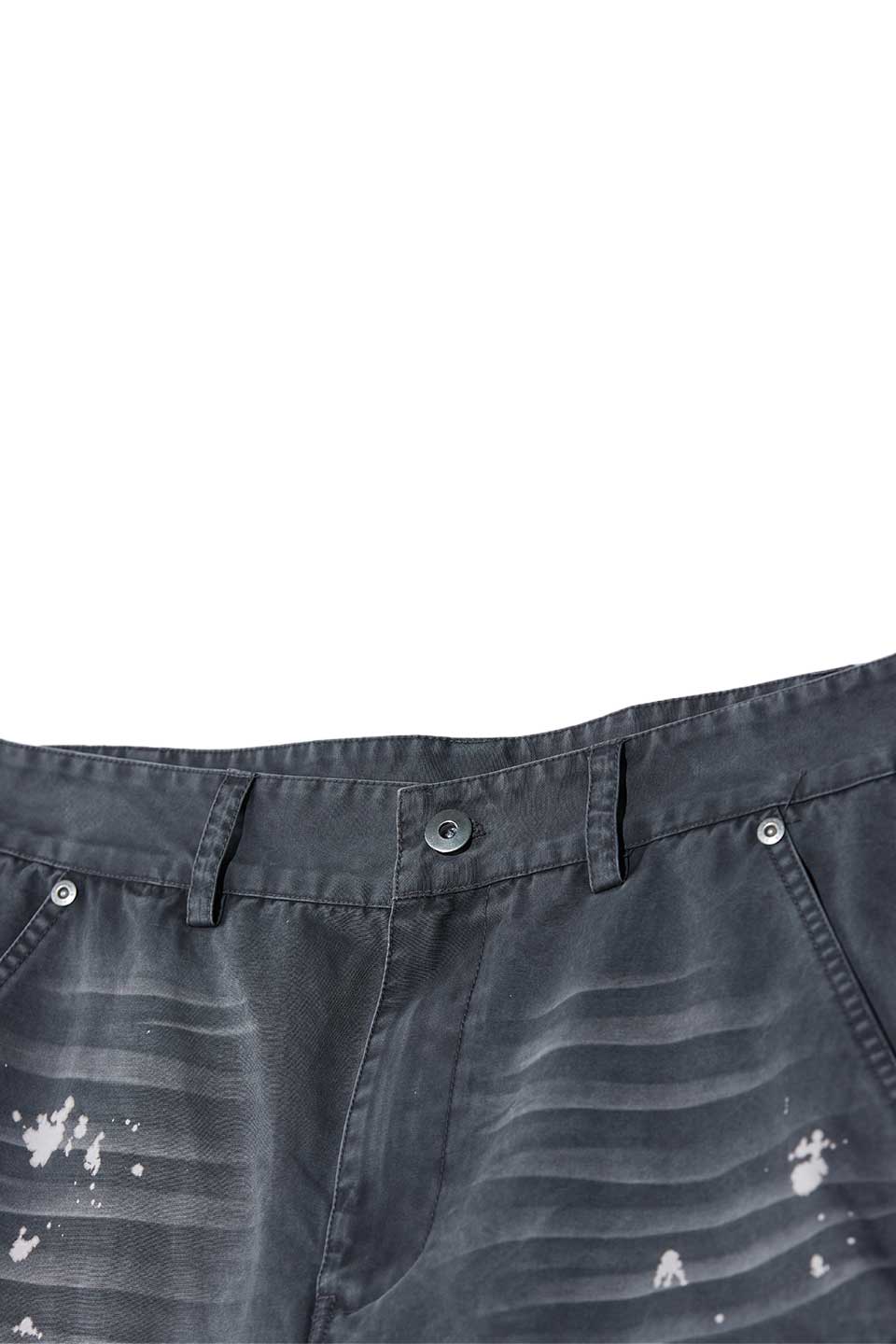 Distressed Logger Cargo Shorts