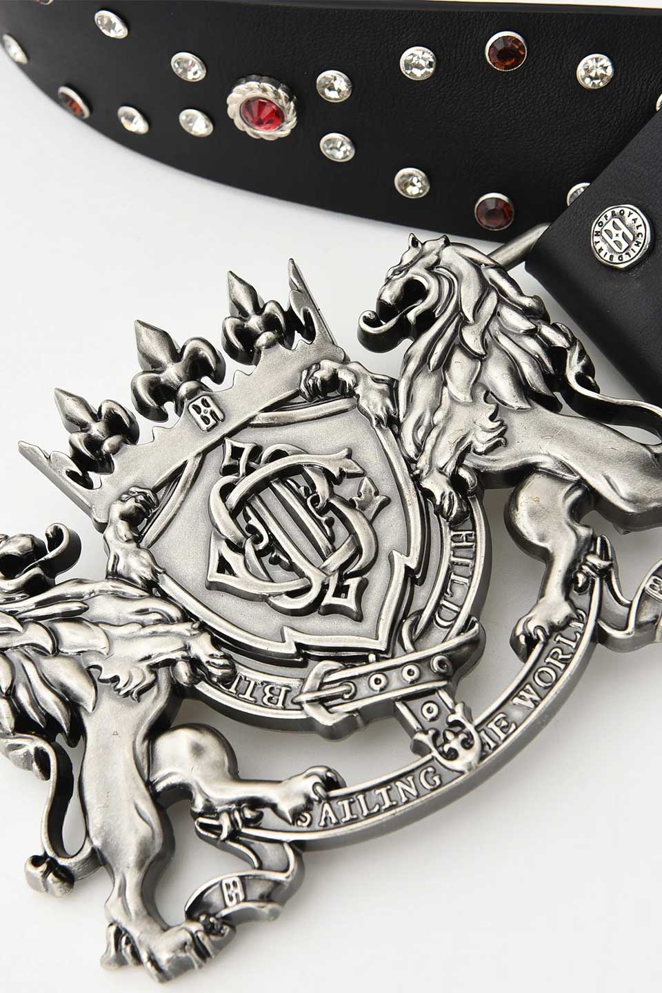 Double-Lion Gemstone Belt