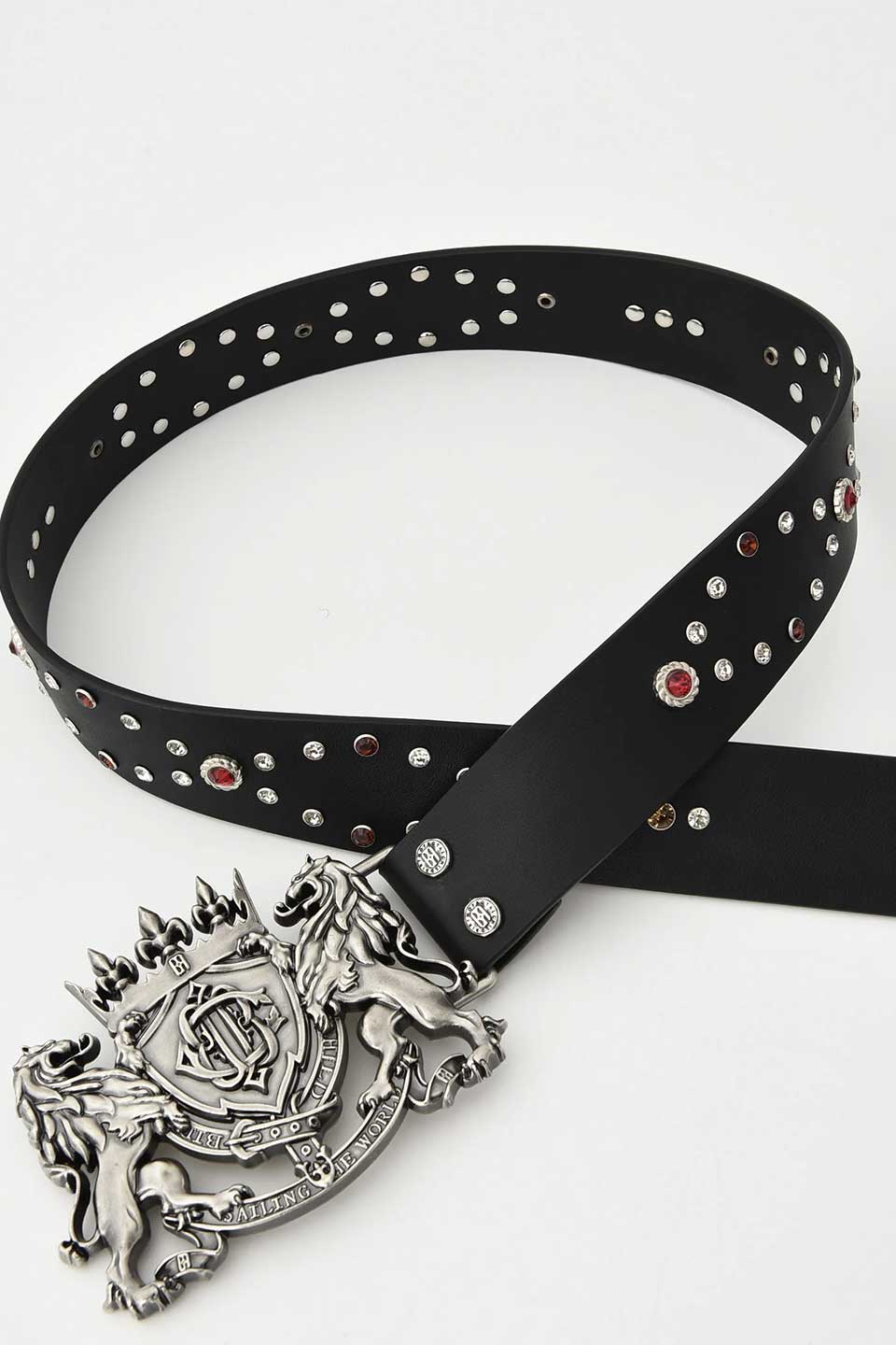 Double-Lion Gemstone Belt