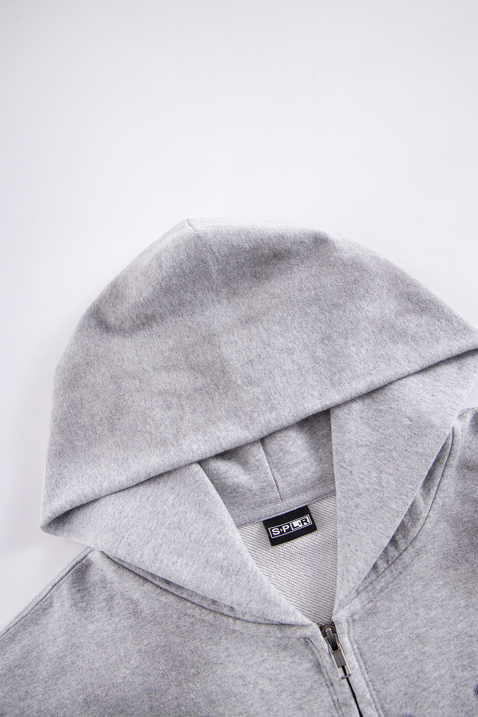 Dust Spray Dyed Zip Hoodie