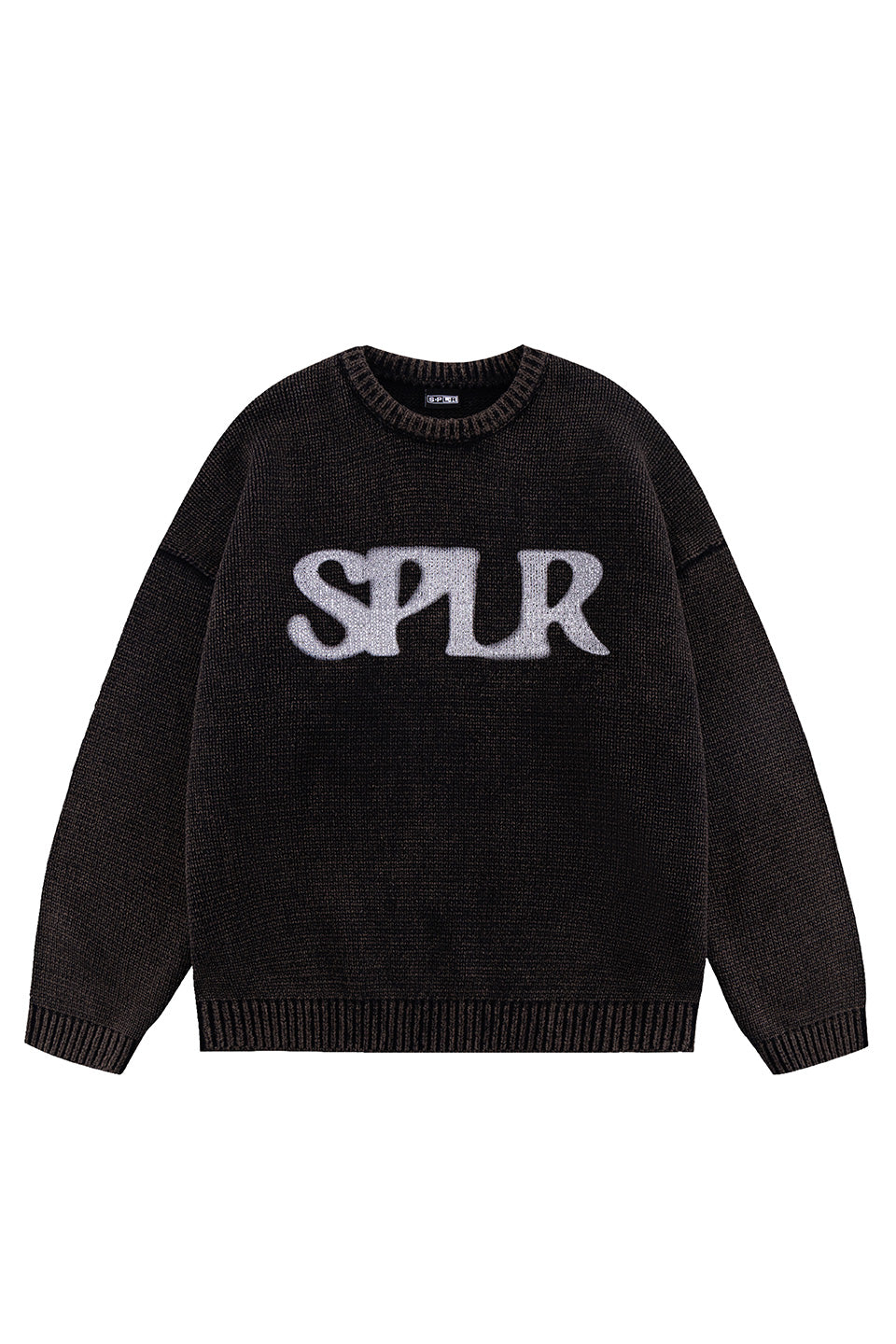 Dust Washed Crew Knit