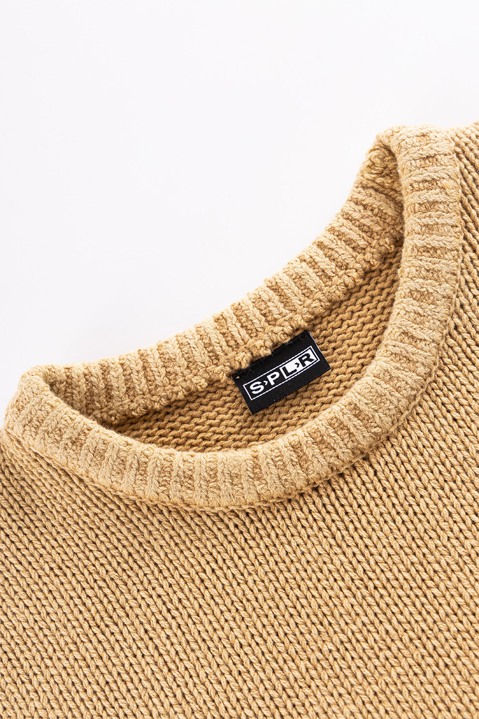 Dust Washed Crew Knit
