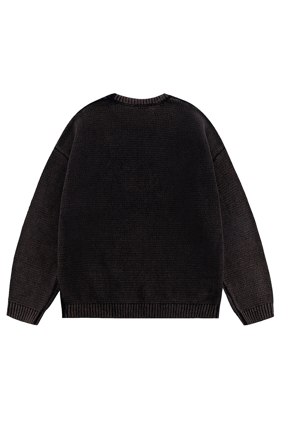 Dust Washed Crew Knit