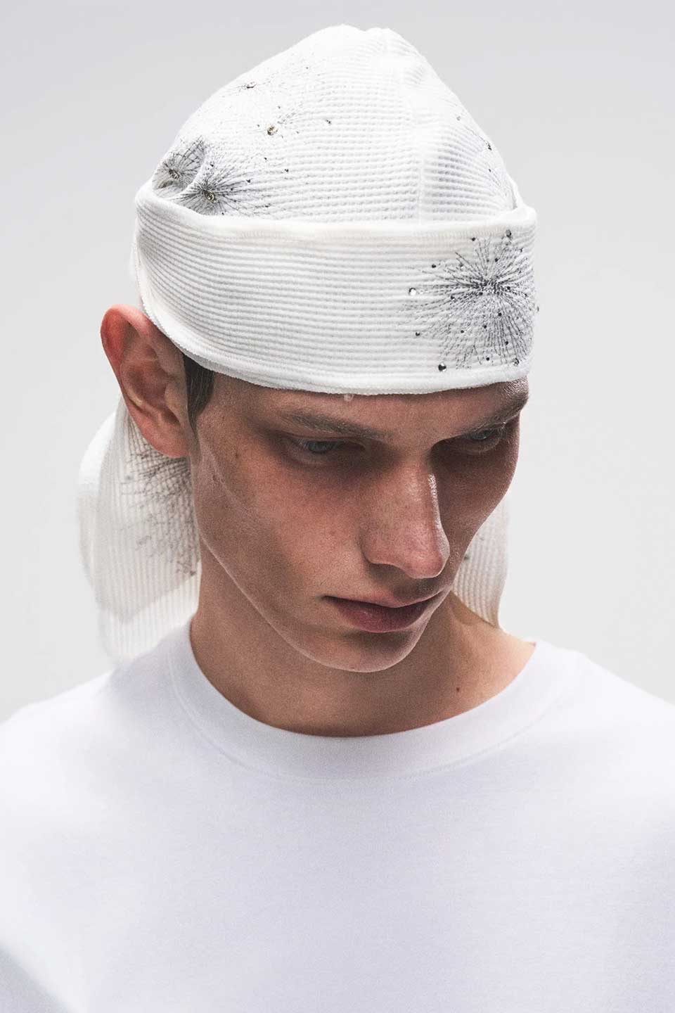 Firework Rhinestone Embellished Durag
