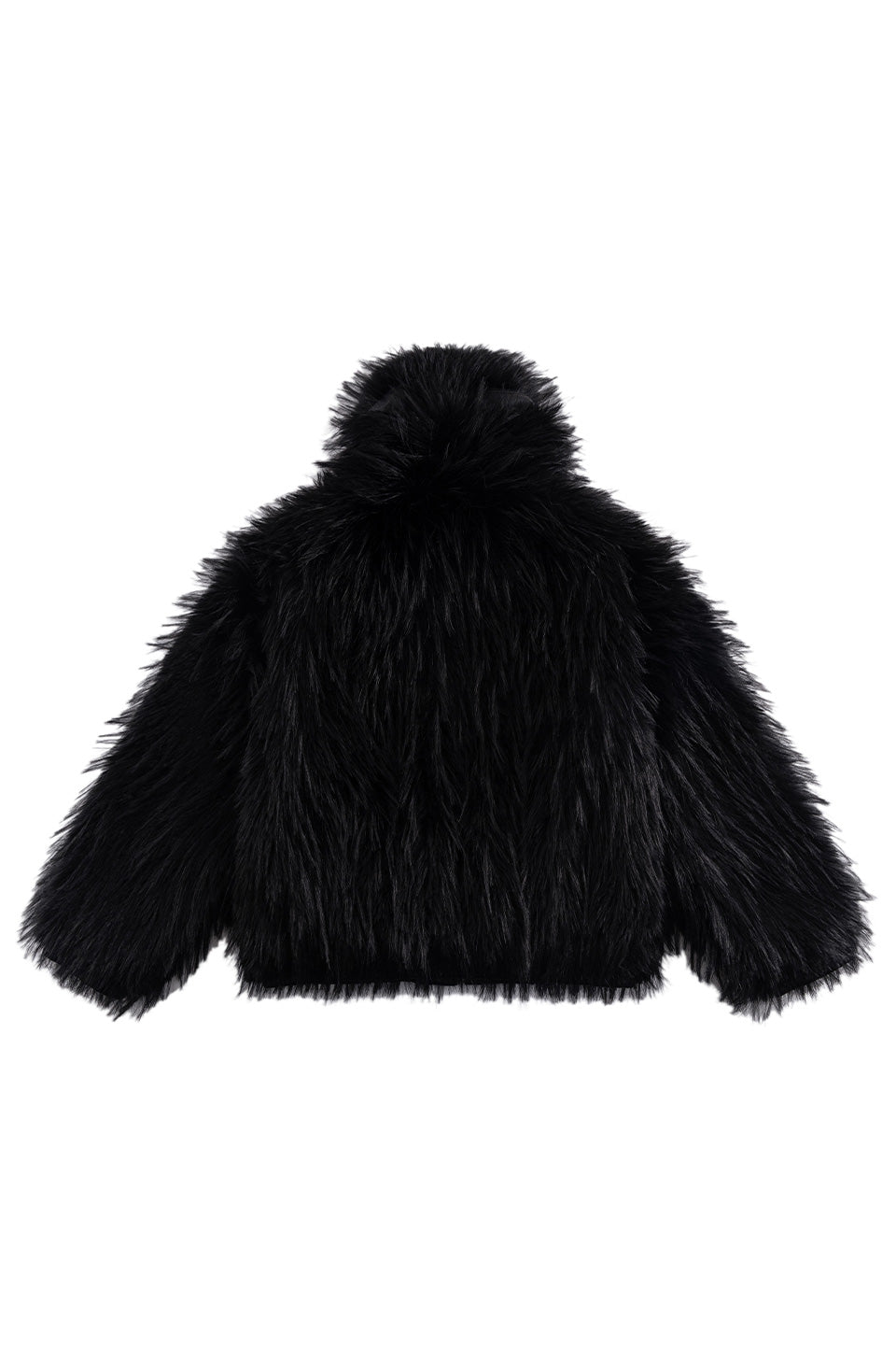 Full-Zip Faux Fur Jacket