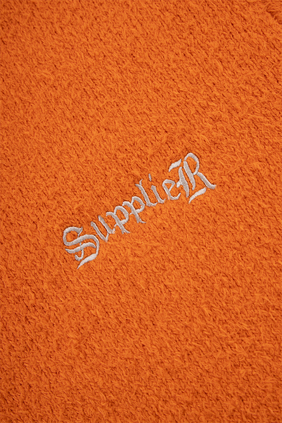 Glitter Cross Shaggy Knit