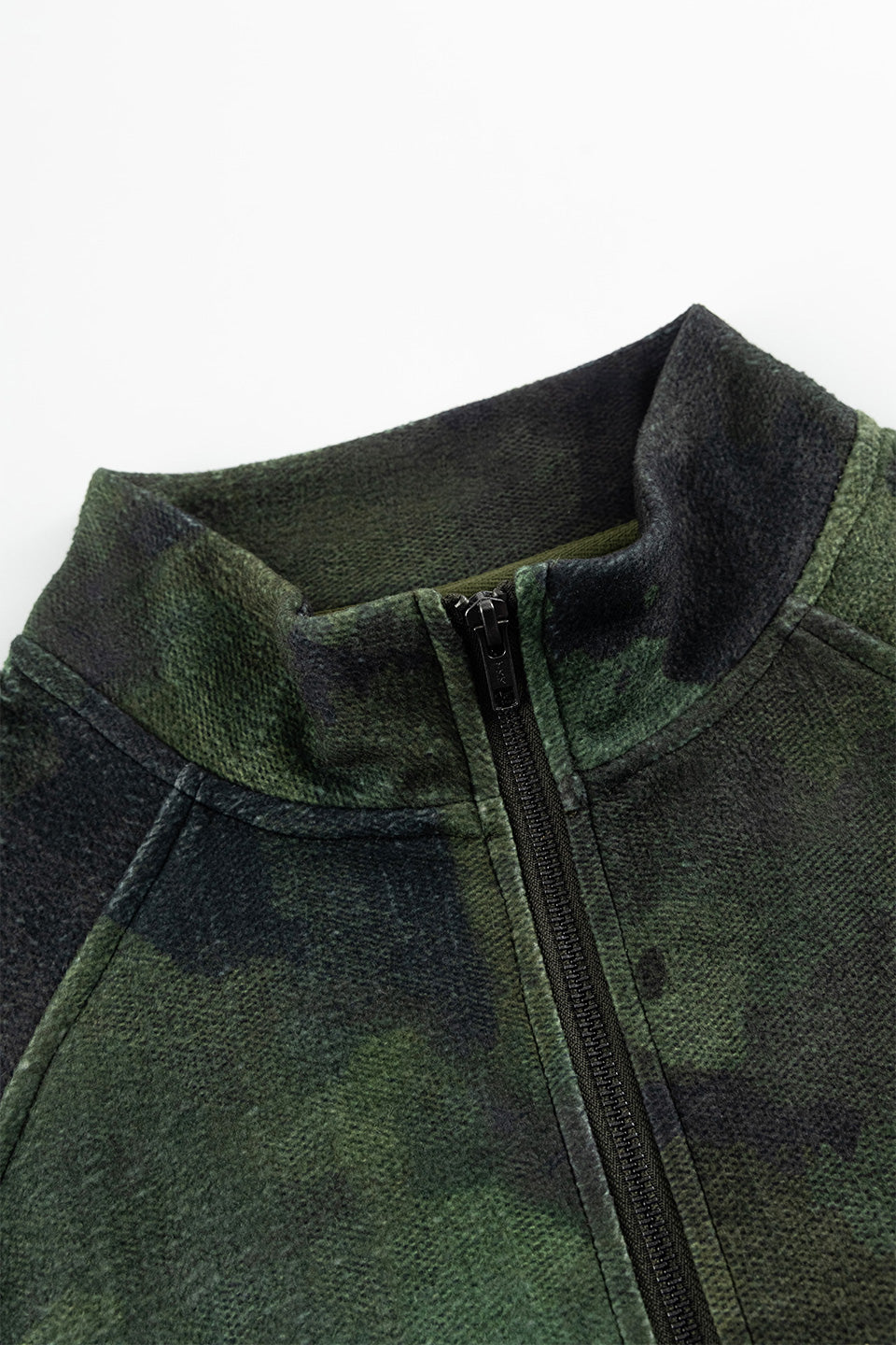 Jungle Fade Half Zip Fleee