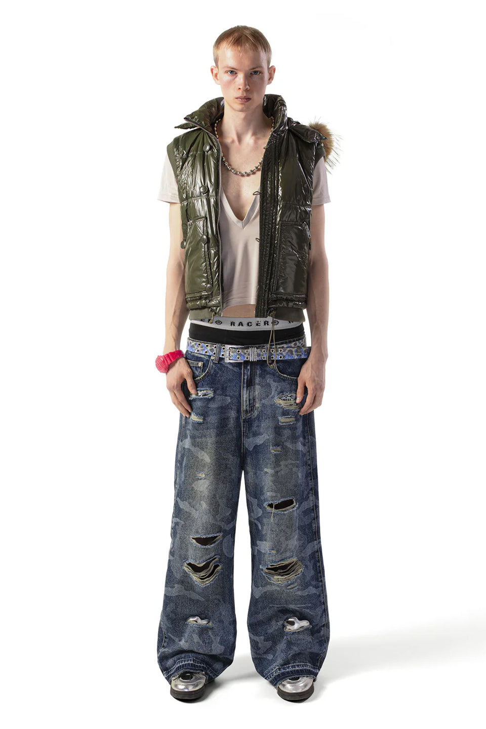 Laser Camo Jeans