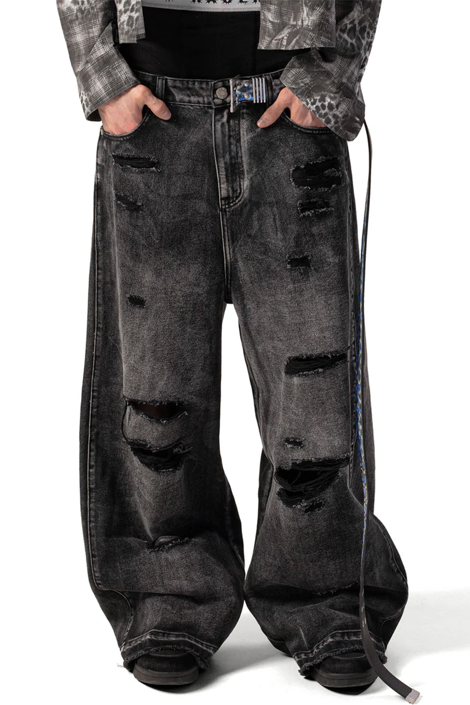 Laser Camo Jeans
