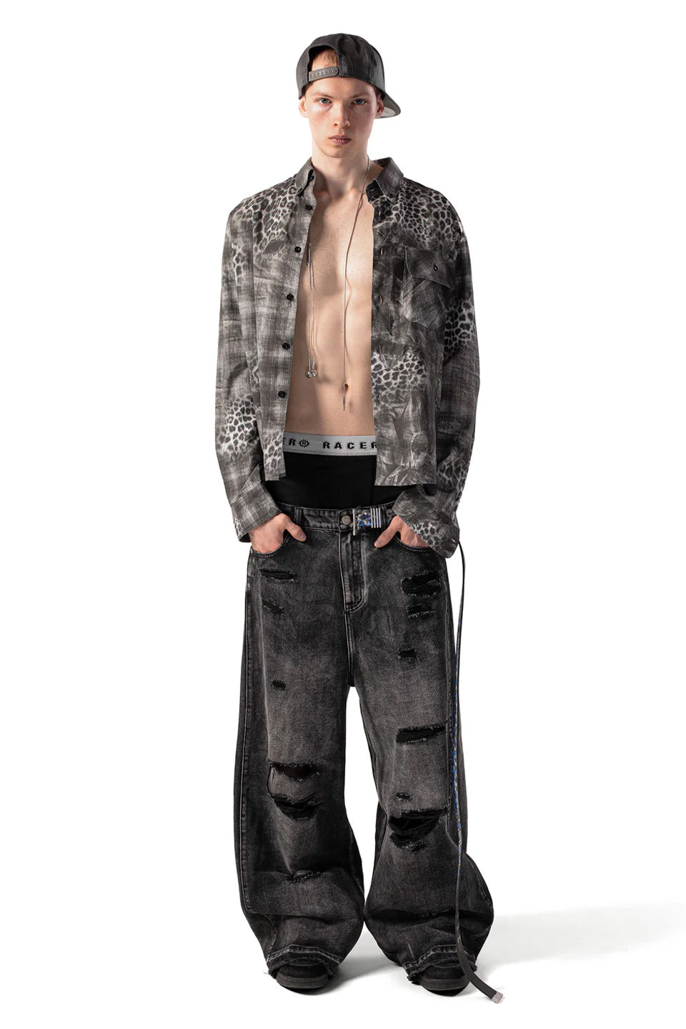 Laser Camo Jeans