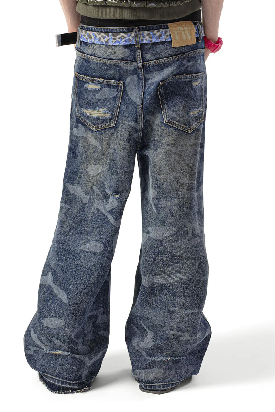 Laser Camo Jeans