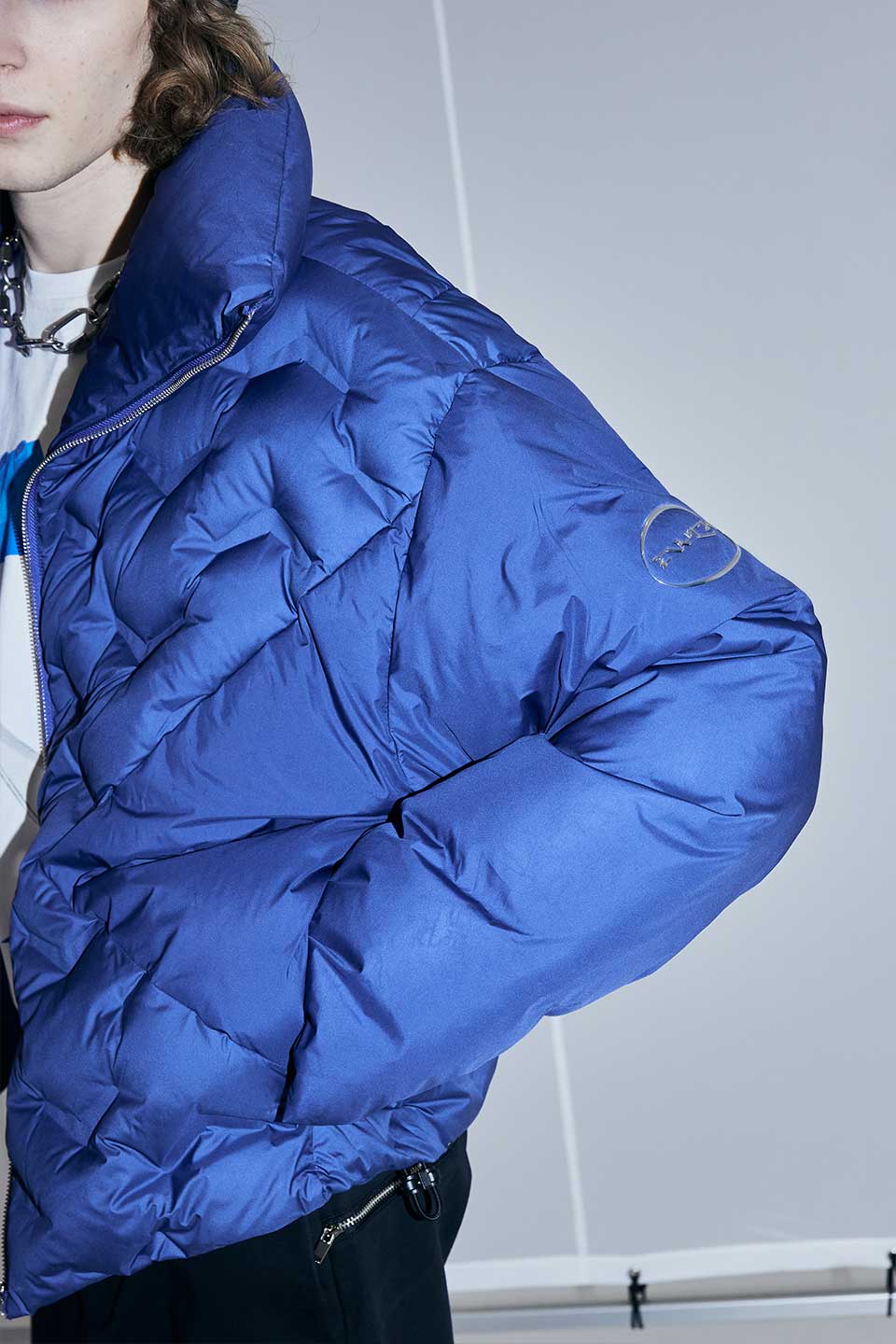 Laser Embossed Down Jacket