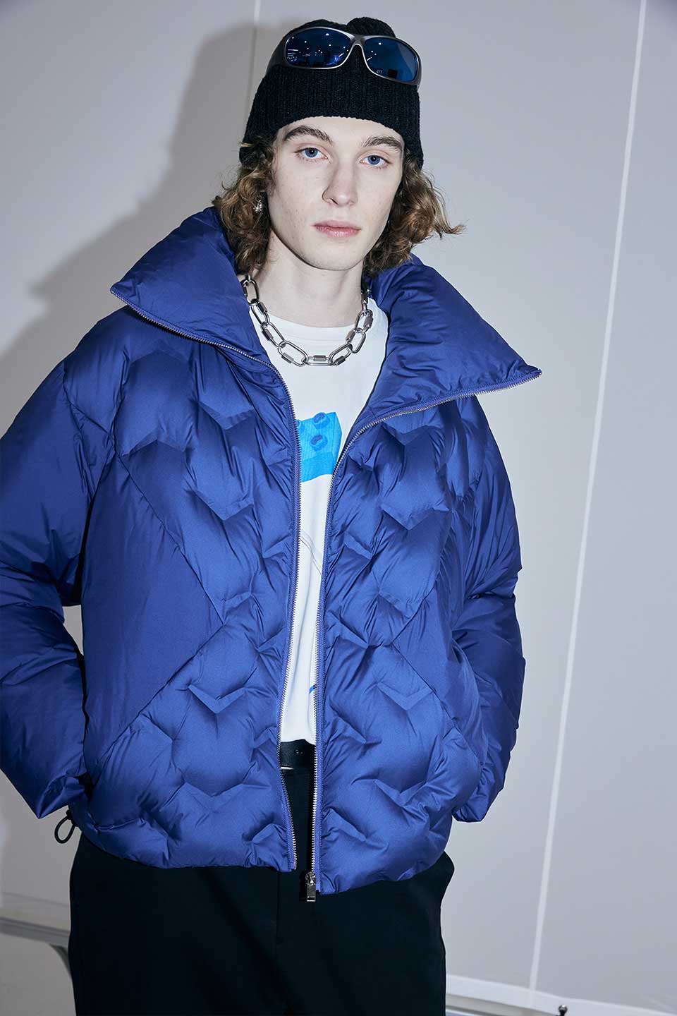Laser Embossed Down Jacket