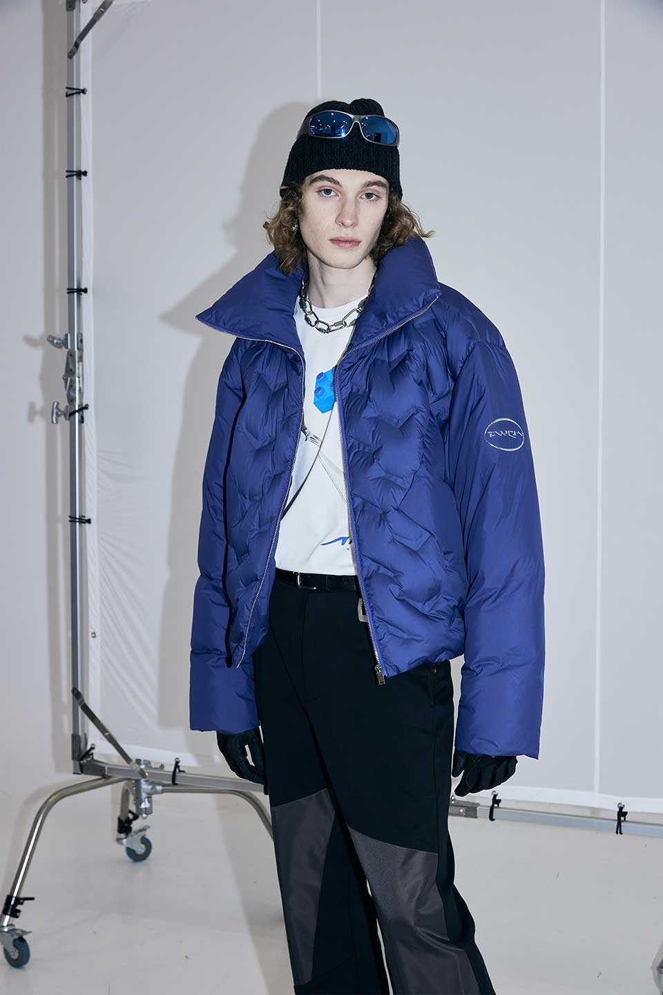 Laser Embossed Down Jacket