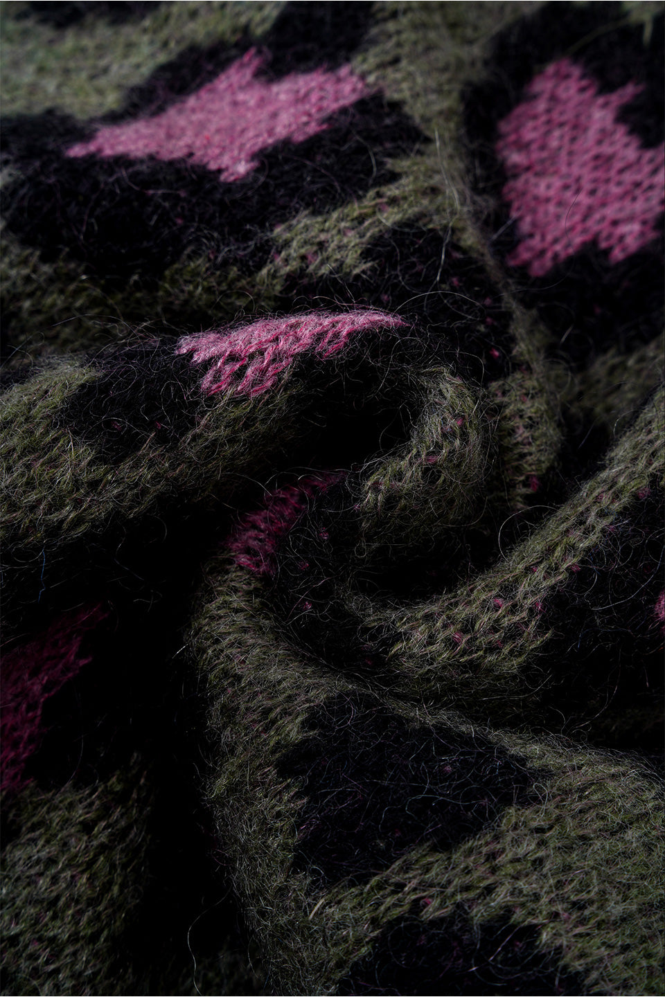 Leoparad Mohair Zip Knit