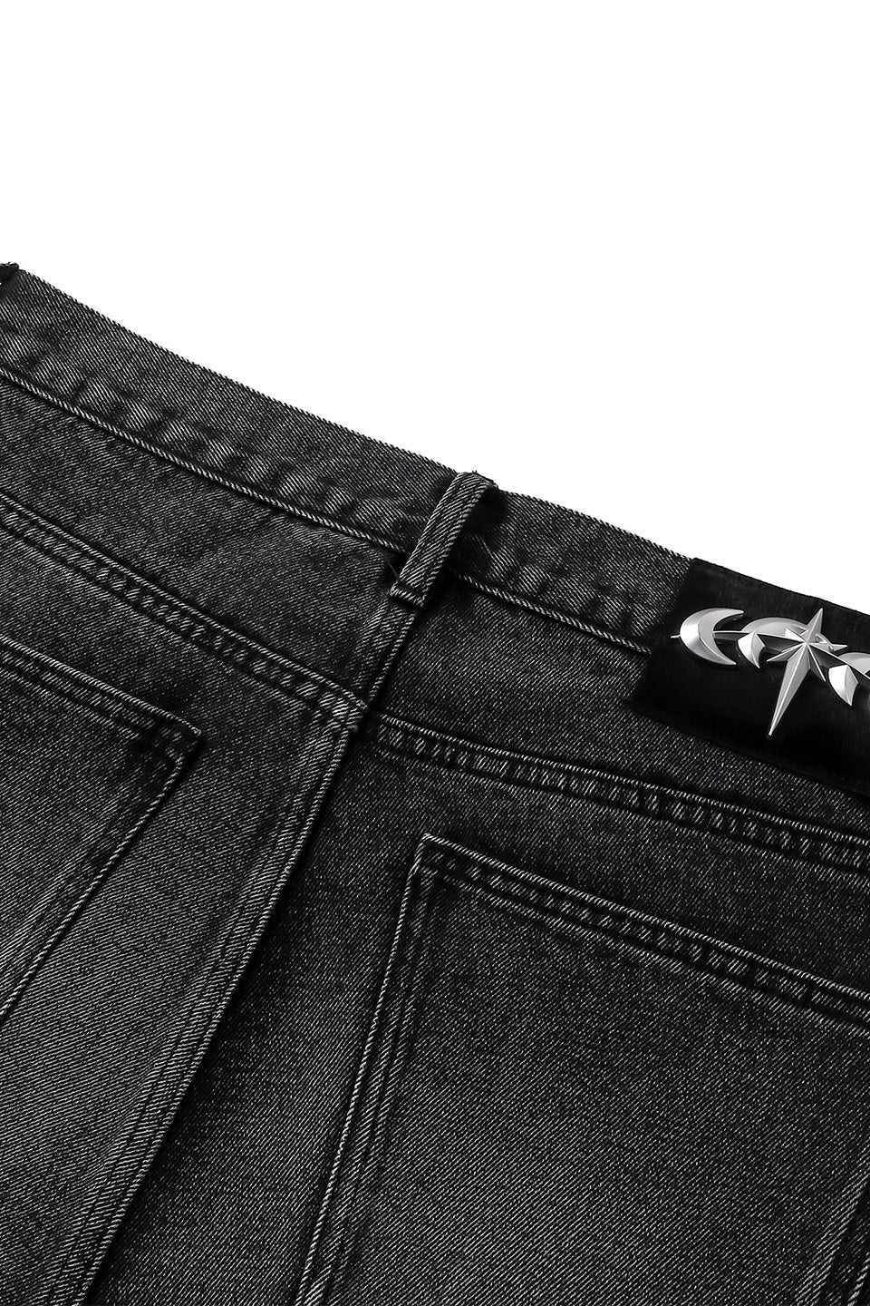 Luminous Dawn Rhinestone Cropped Jeans