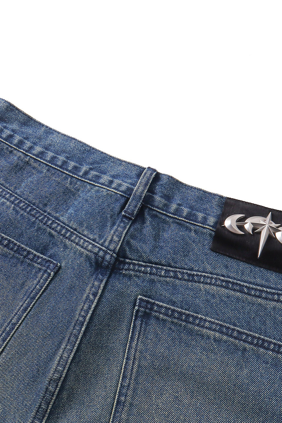 Luminous Dawn Rhinestone Cropped Jeans