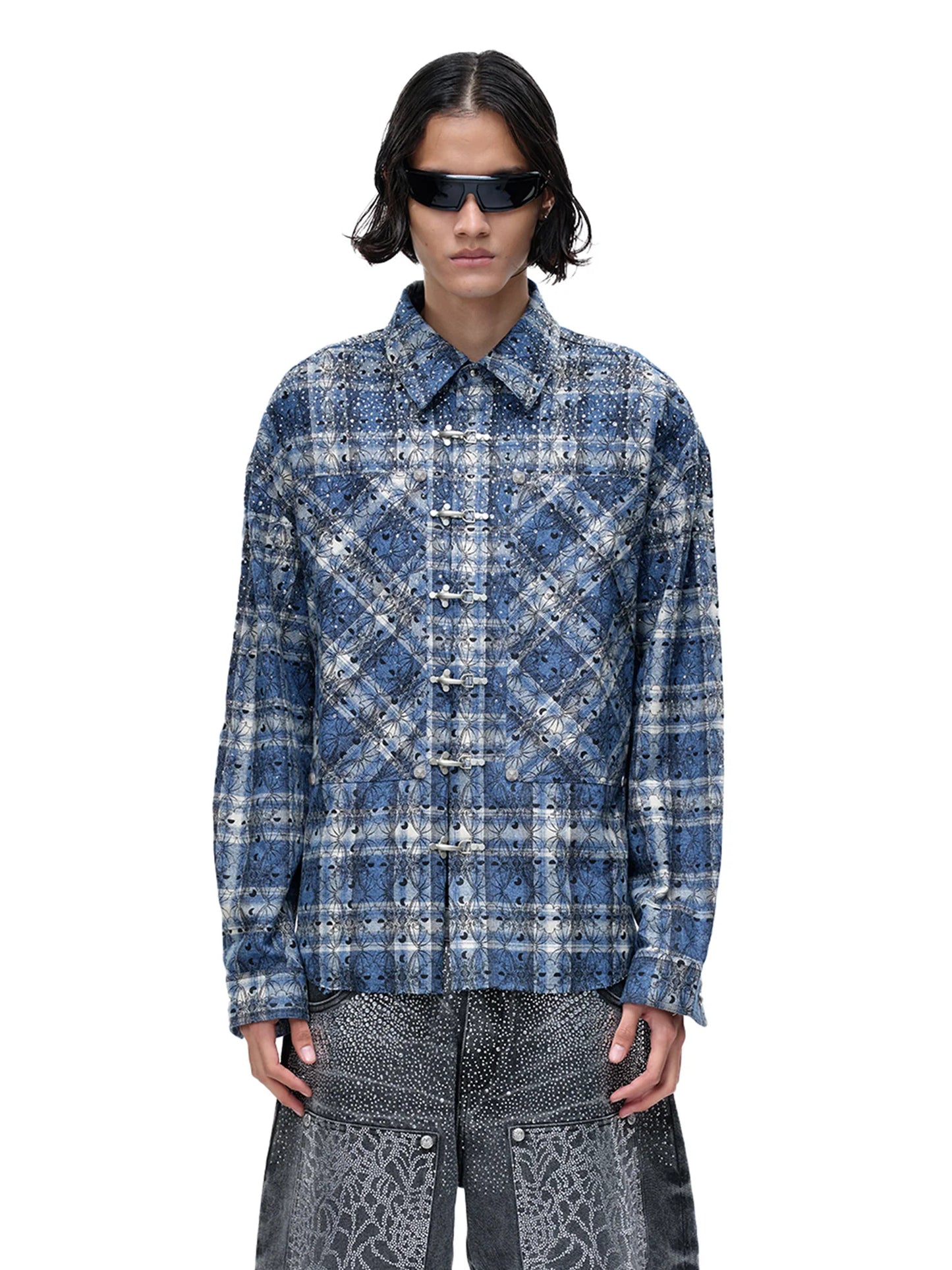 Luminous Dawn Shadowbat Rhinestone Shirt