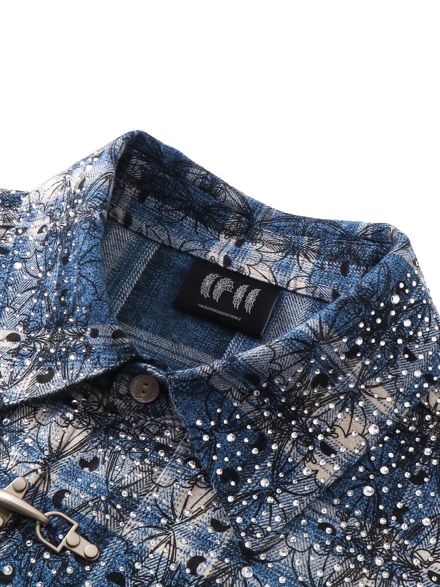 Luminous Dawn Shadowbat Rhinestone Shirt