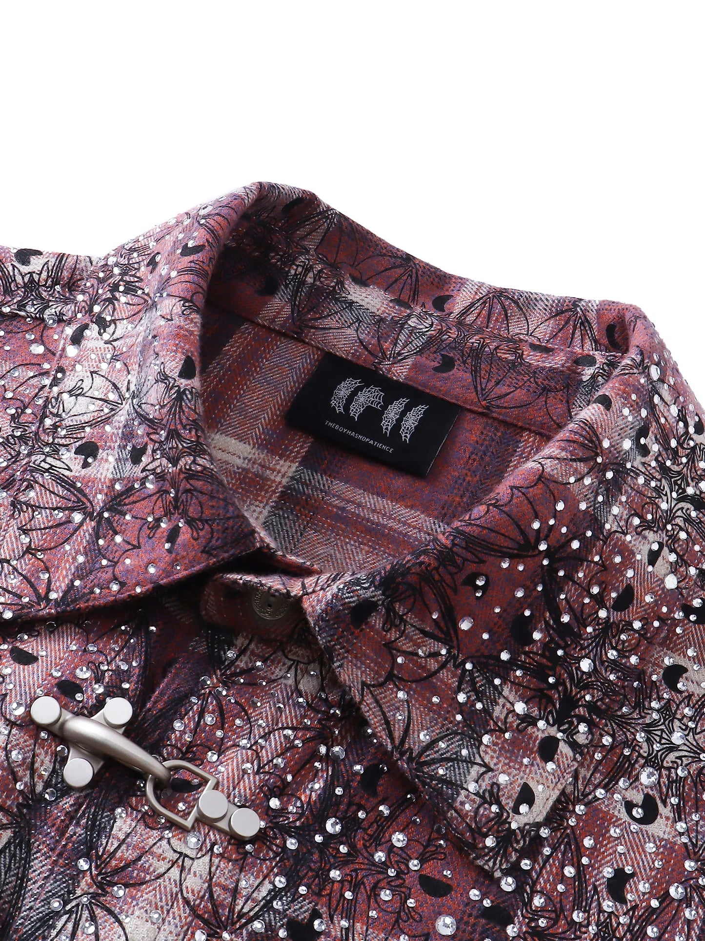 Luminous Dawn Shadowbat Rhinestone Shirt