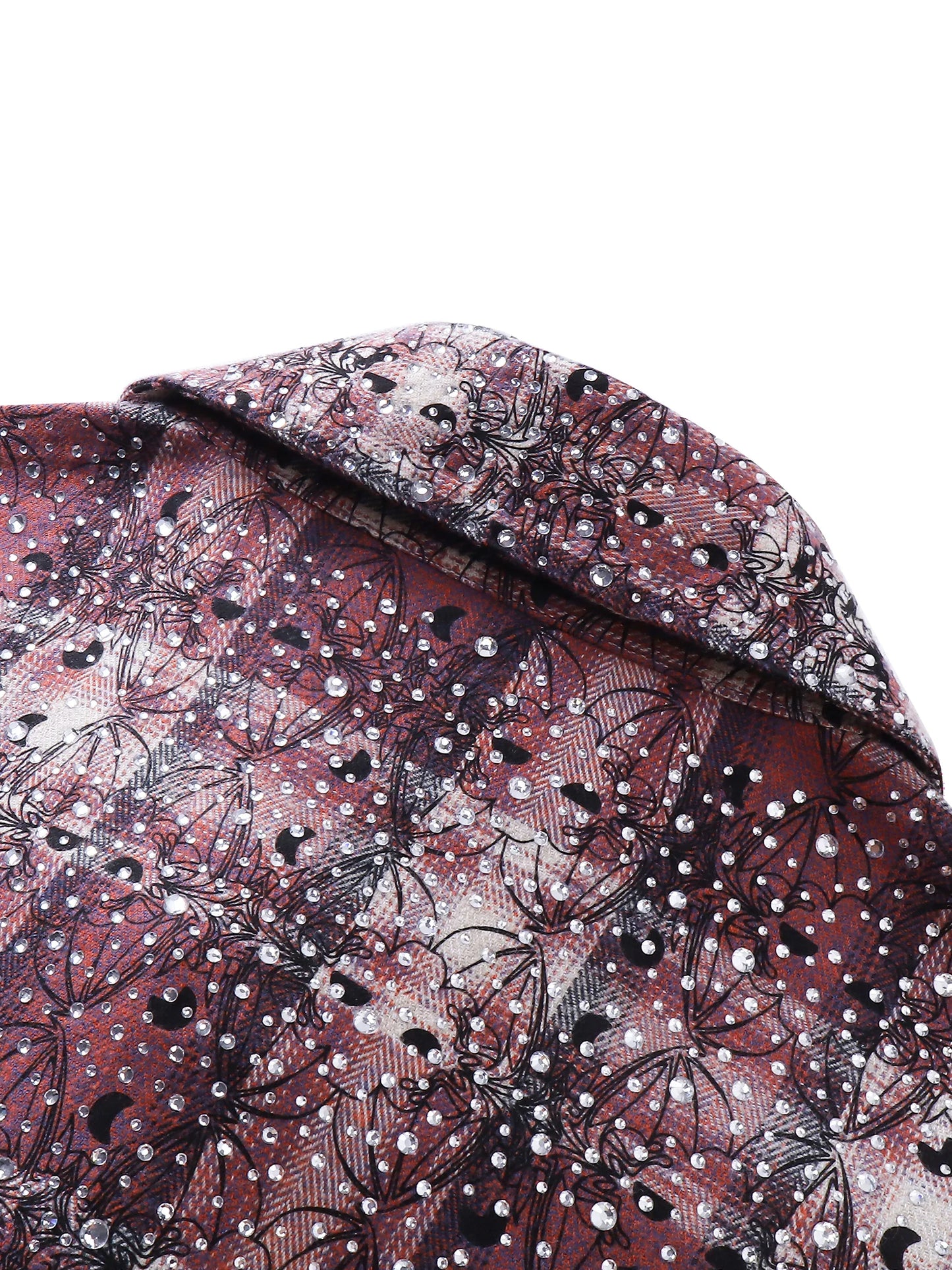 Luminous Dawn Shadowbat Rhinestone Shirt