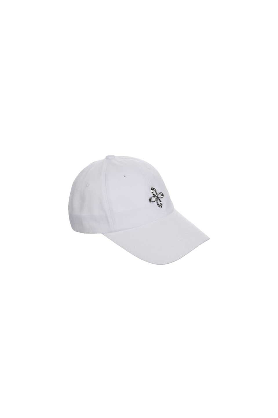 Metal Clover Logo Cap