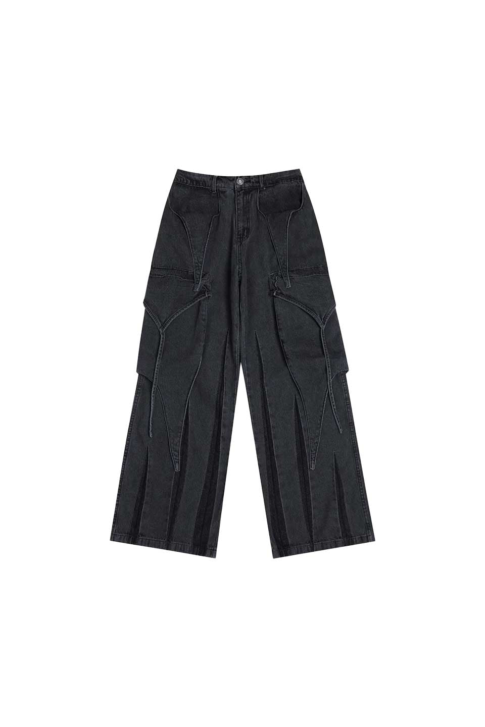 Multi-Layered Deconstructed Cargo Jeans
