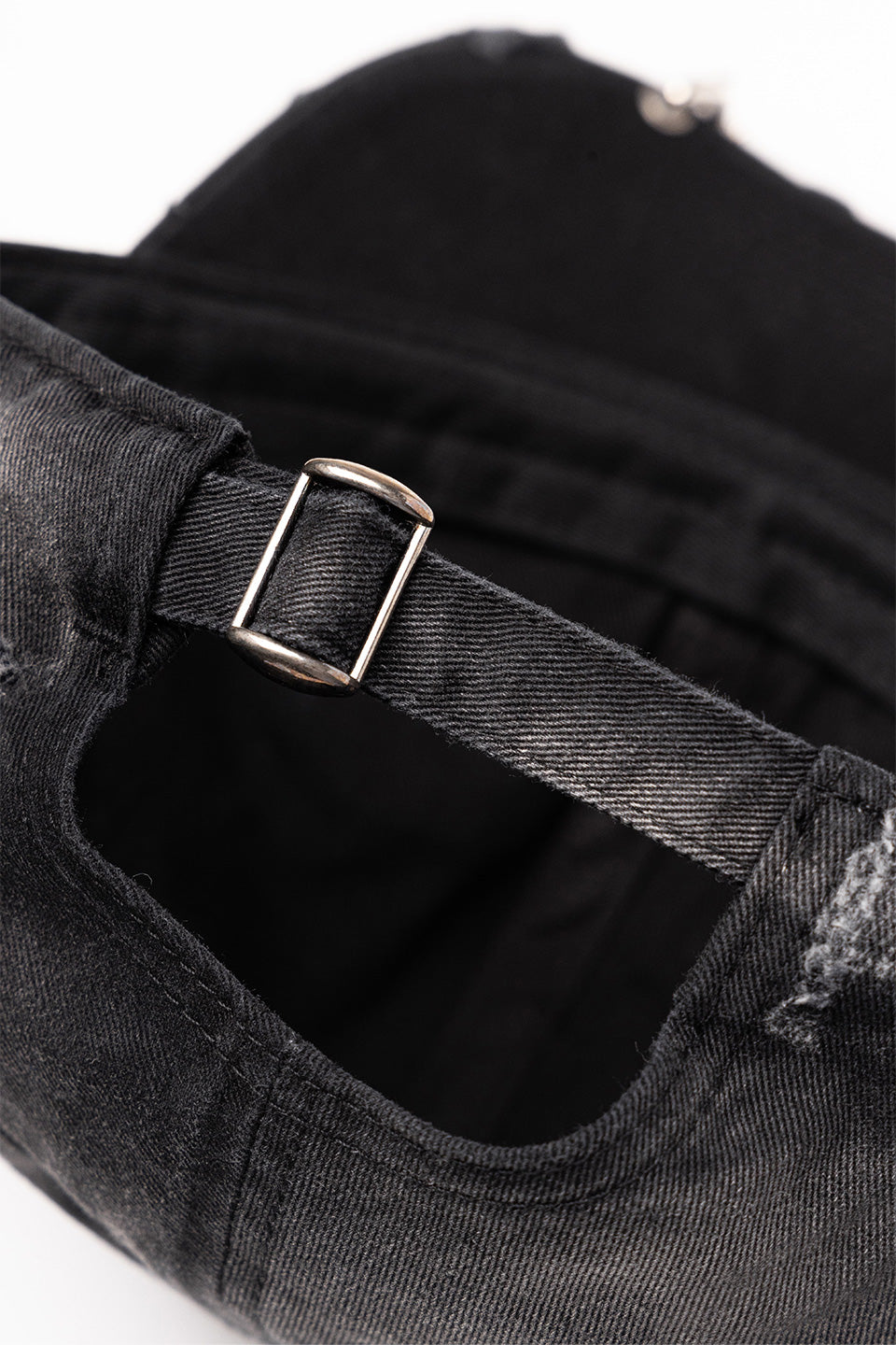 Pierced Logo 6 Panel Cap