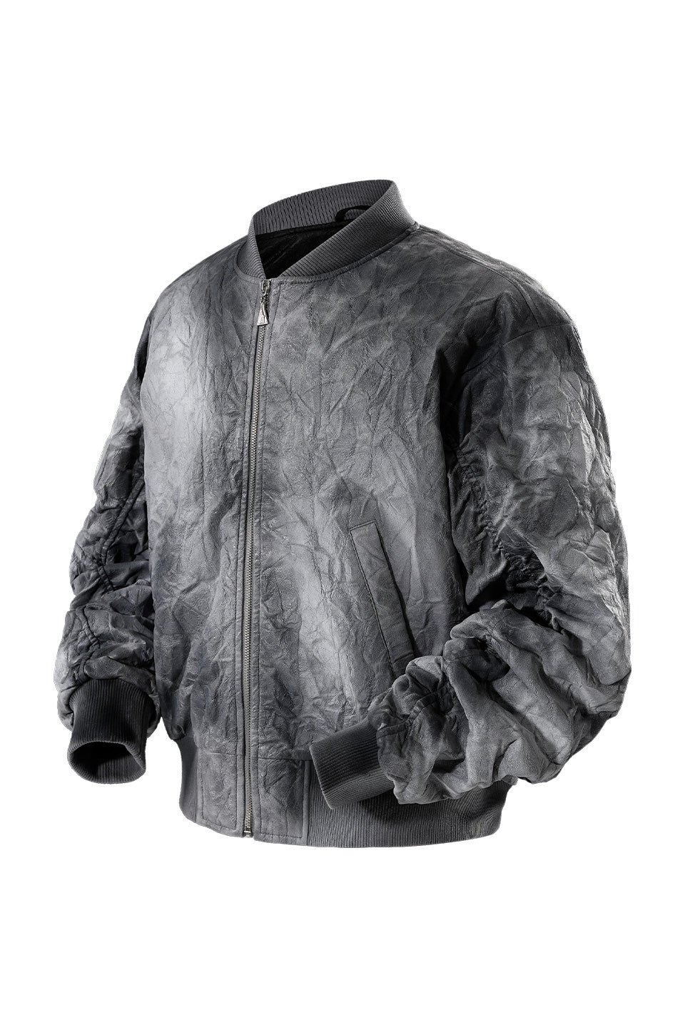 Pleated Spray Color Ma1 Jacket