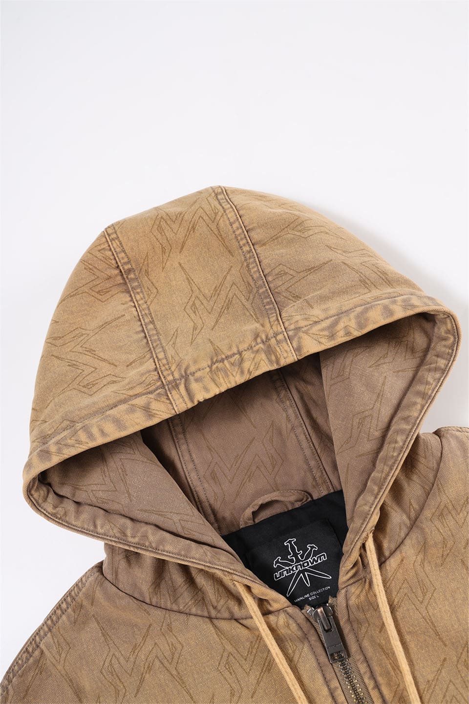 Oversized Un Monogram Cargo Jacket