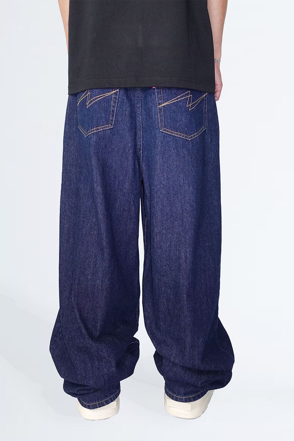 NOT NATURAL Super Baggy Fit Jeans Navy